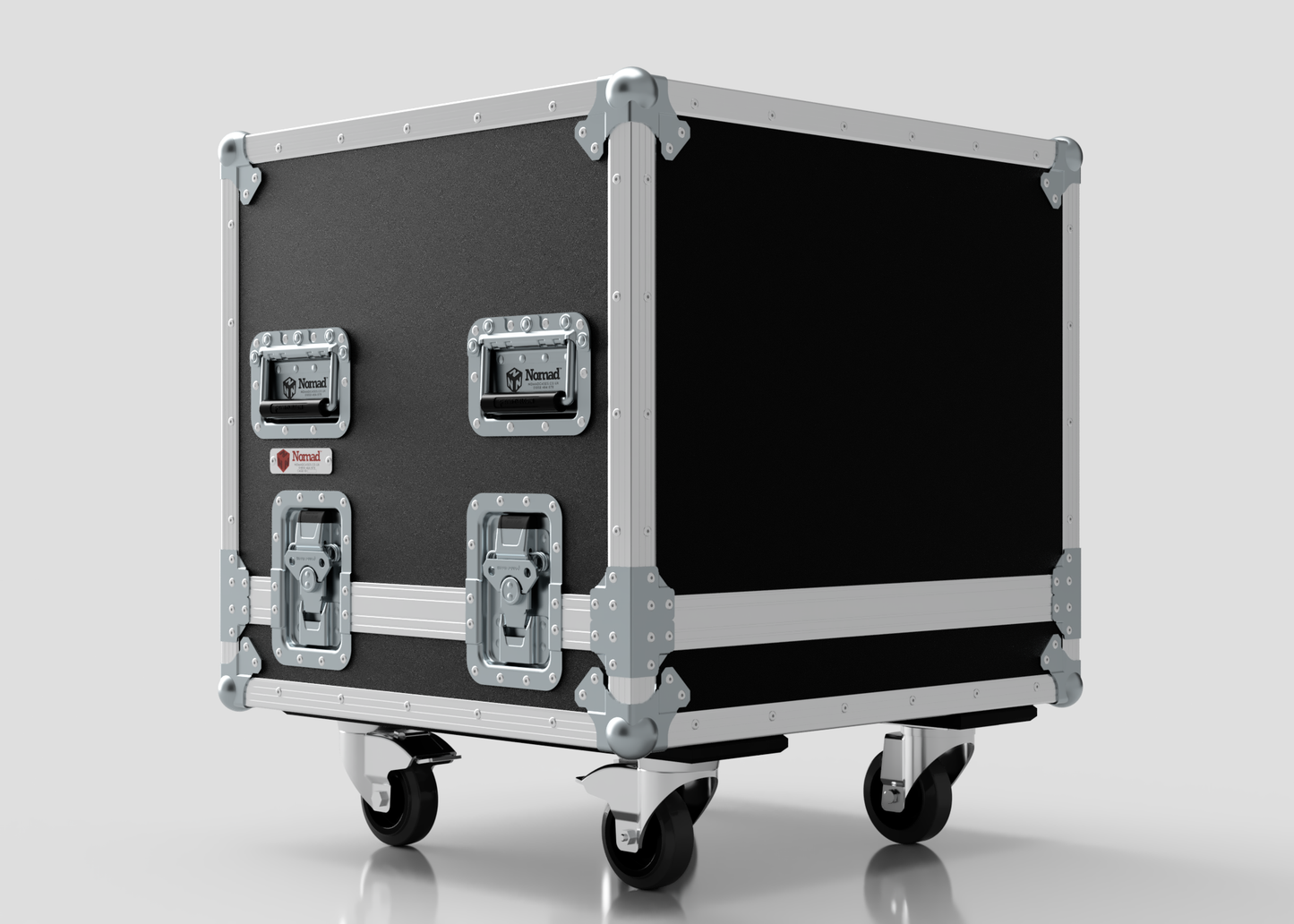 15U Standard Rack Sleeve With Case With Lift Off Lid