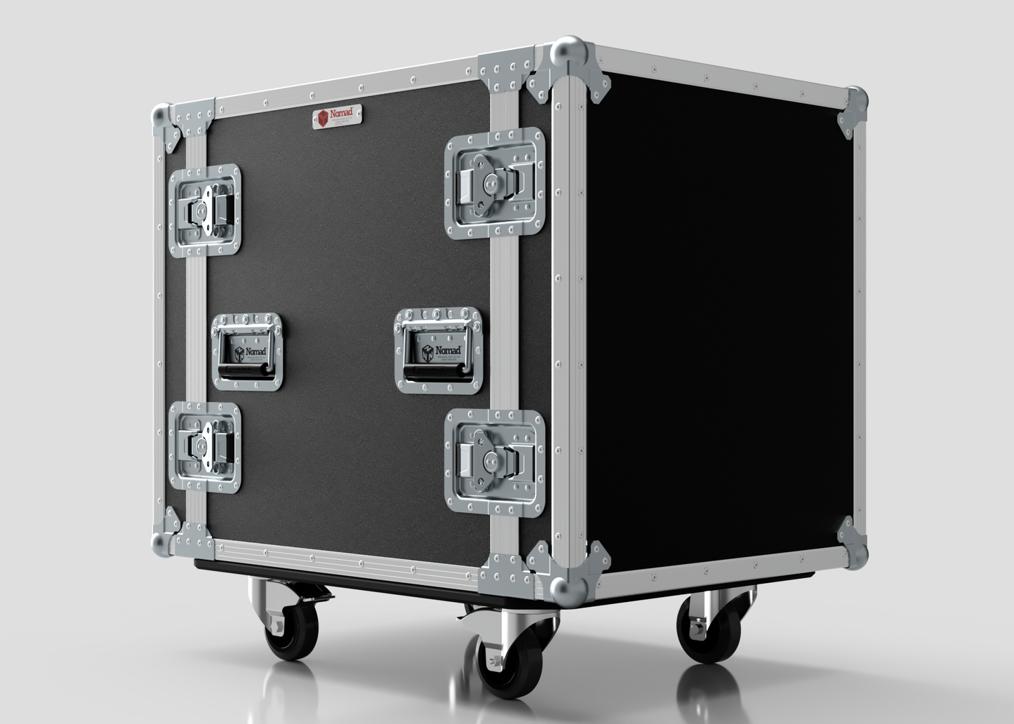 16U Suspended Shock Mounted Rack Case