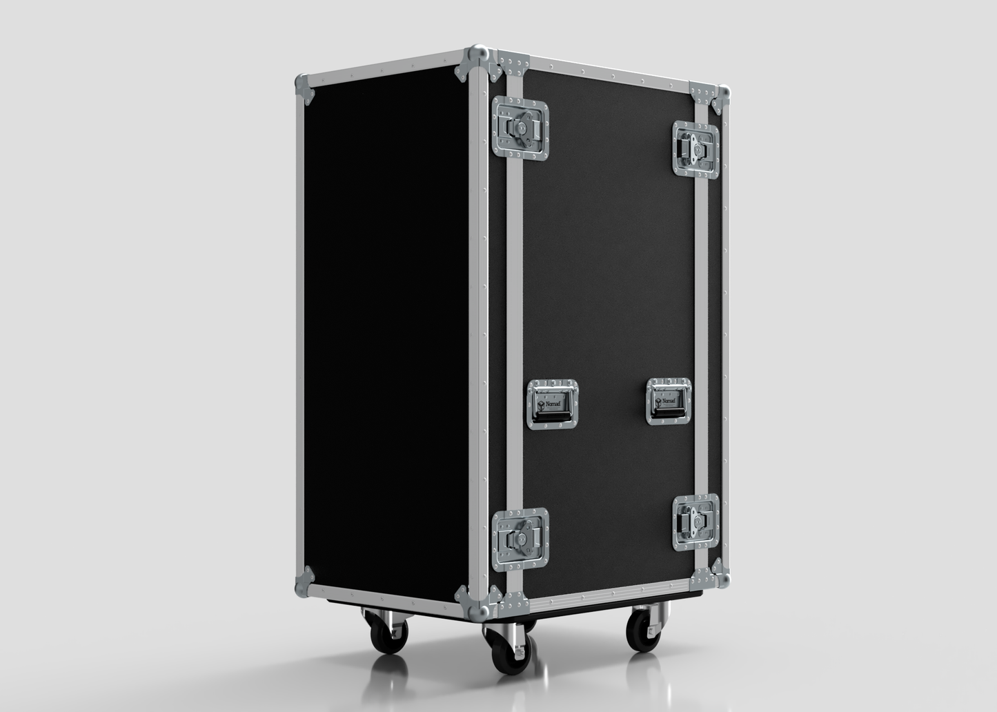 21U Suspended Shock Mounted Rack Case