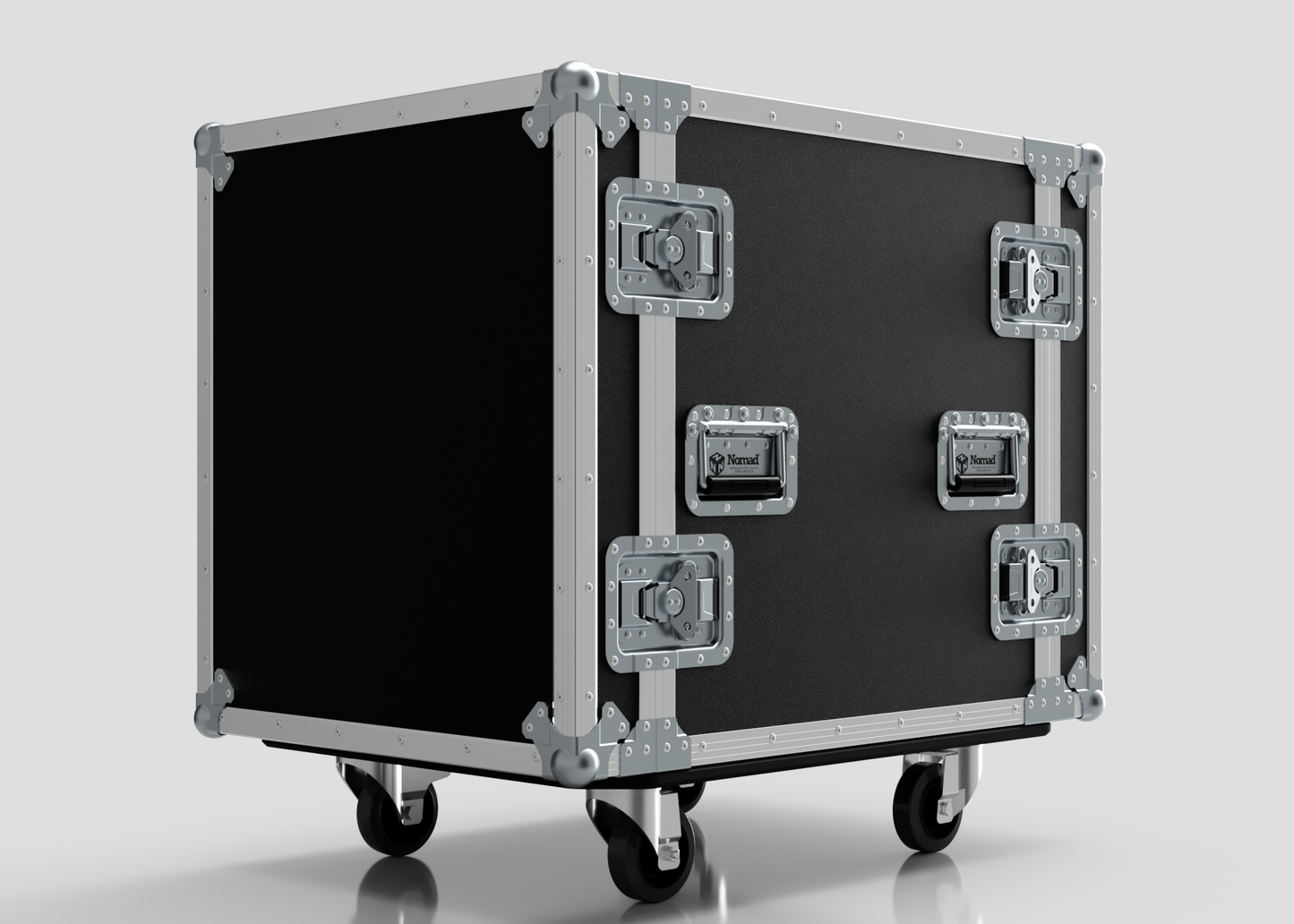 16U Suspended Shock Mounted Rack Case