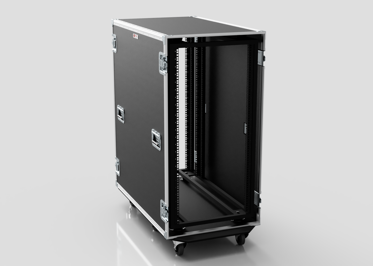 24U x 1032mm Suspended Shock Mounted Data Server Rack