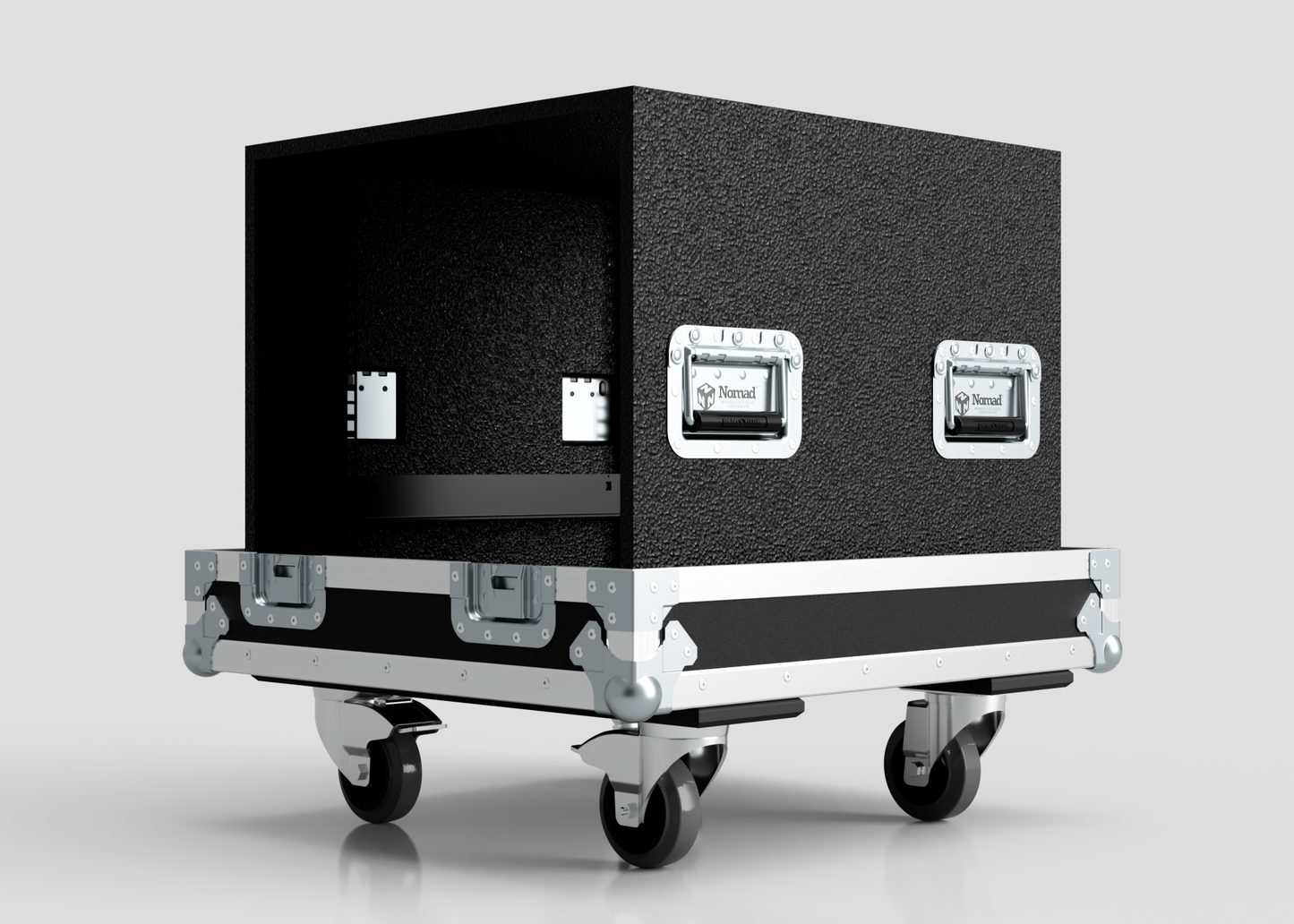 15U Standard Rack Sleeve With Case With Lift Off Lid