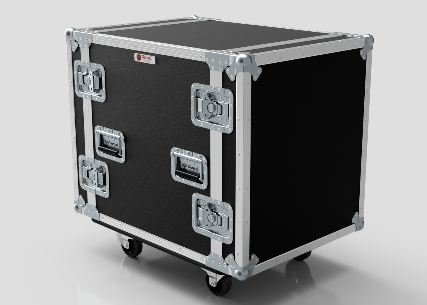 16U Suspended Shock Mounted Rack Case