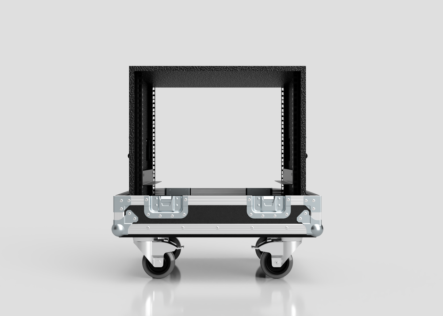 15U Standard Rack Sleeve With Case With Lift Off Lid