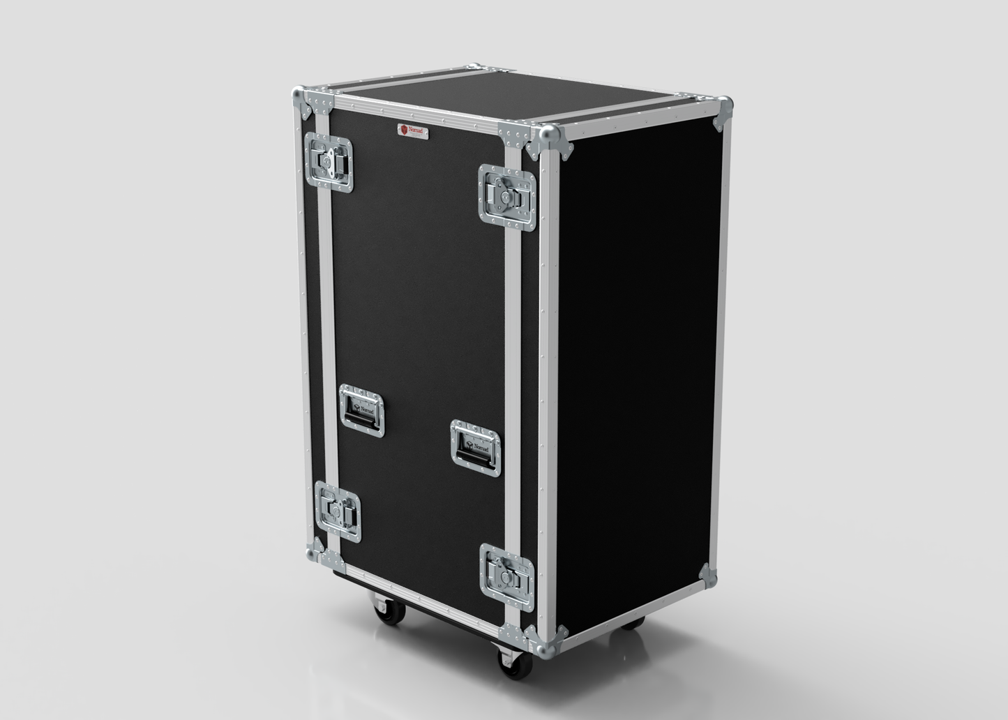 21U Suspended Shock Mounted Rack Case