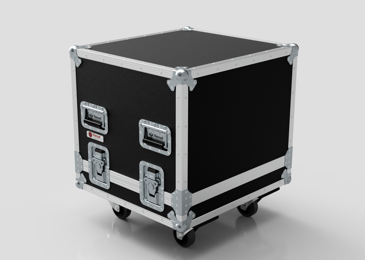 15U Standard Rack Sleeve With Case With Lift Off Lid