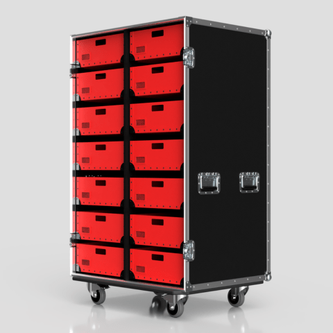 Poly Tray Flight Cases - Nomad