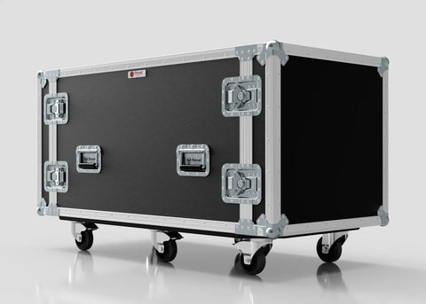 Suspended Shock Mounted Data Server Rack Cases - Nomad
