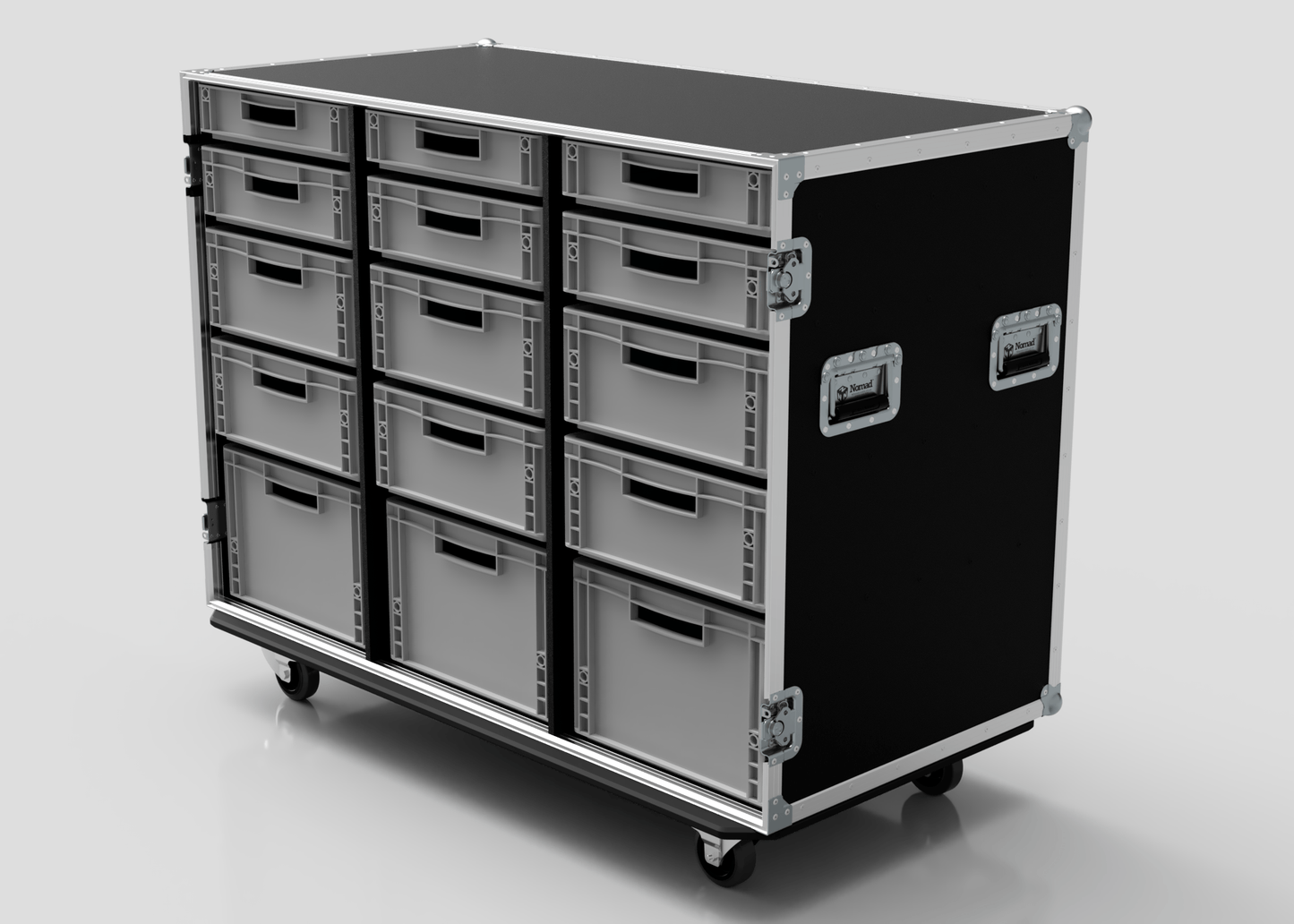 15 Way Euro Crate Case - Nomad