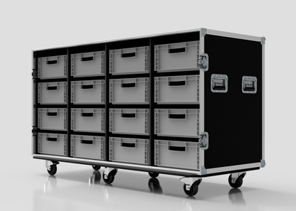 16 Way Euro Crate Case - Nomad