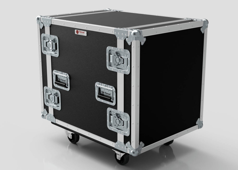 16U Suspended Shock Mounted Rack Case - Nomad