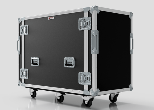 16U x 1032mm Suspended Shock Mounted Data Server Rack - Nomad
