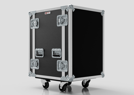 19U Foam Shock Mounted 19" Rack Case - Nomad