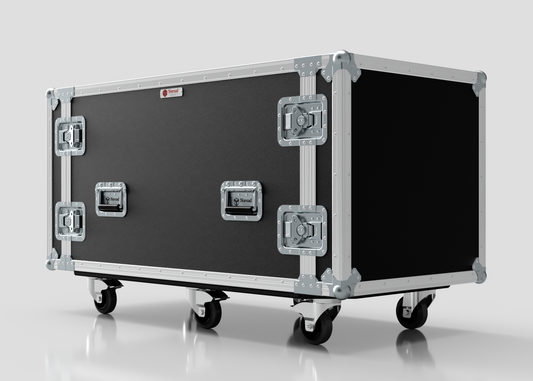 10U x 1032mm Suspended Shock Mounted Data Server Rack