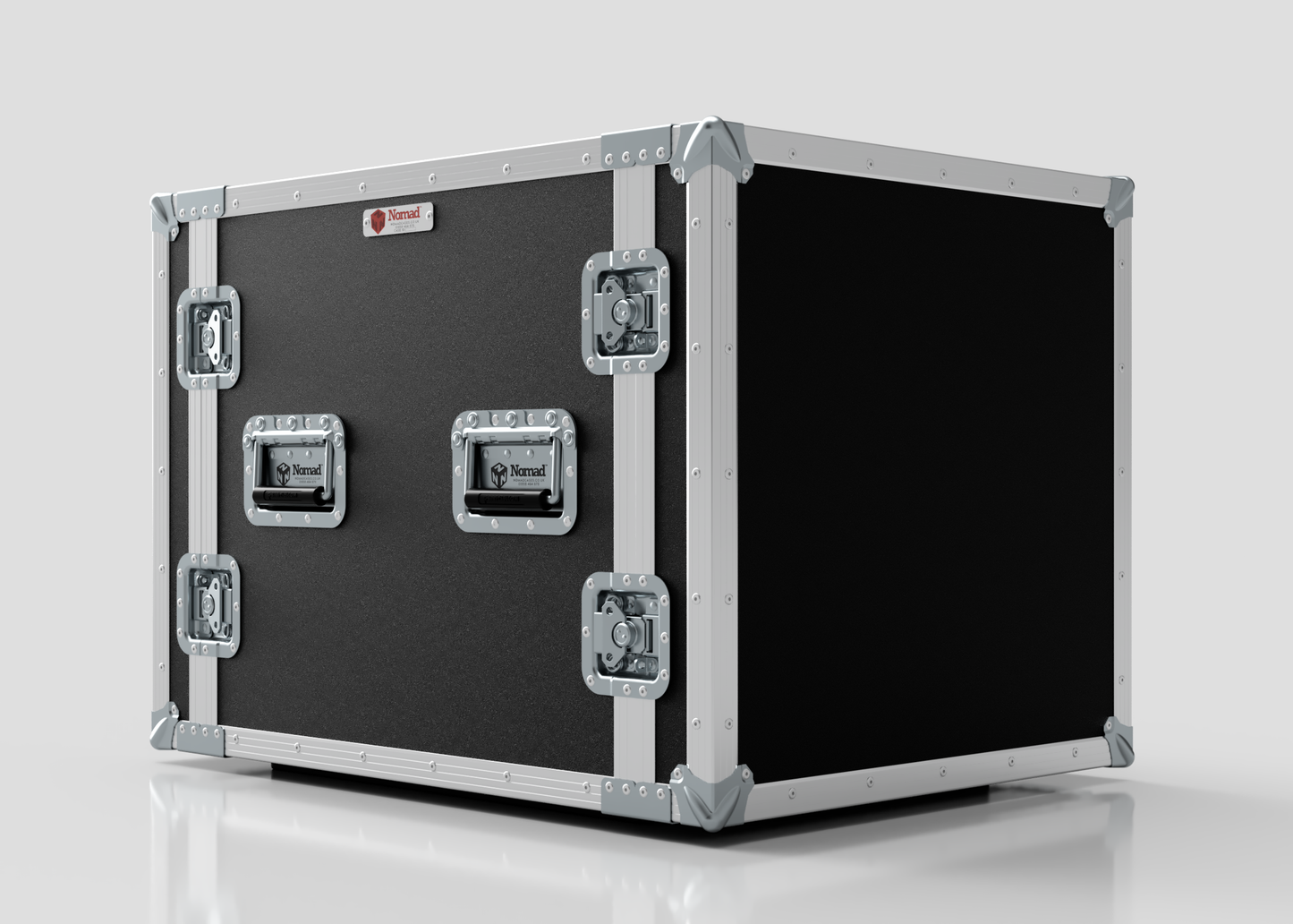 10U Suspended Shock Mounted Rack Case