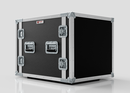 10U Suspended Shock Mounted Rack Case