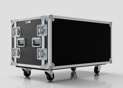14U Double Bay Rack Case