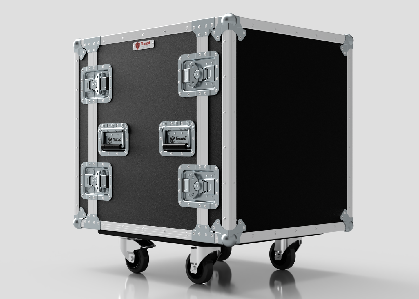 13U Foam Shock Mounted 19" Rack Case
