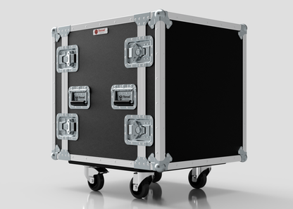 13U Foam Shock Mounted 19" Rack Case