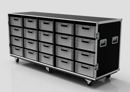20 Way Euro Crate Case - Nomad
