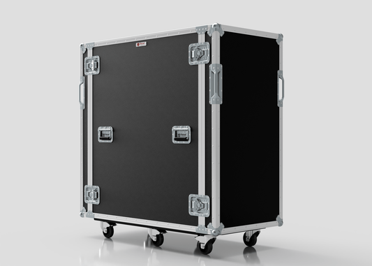 24U x 1032mm Suspended Shock Mounted Data Server Rack - Nomad