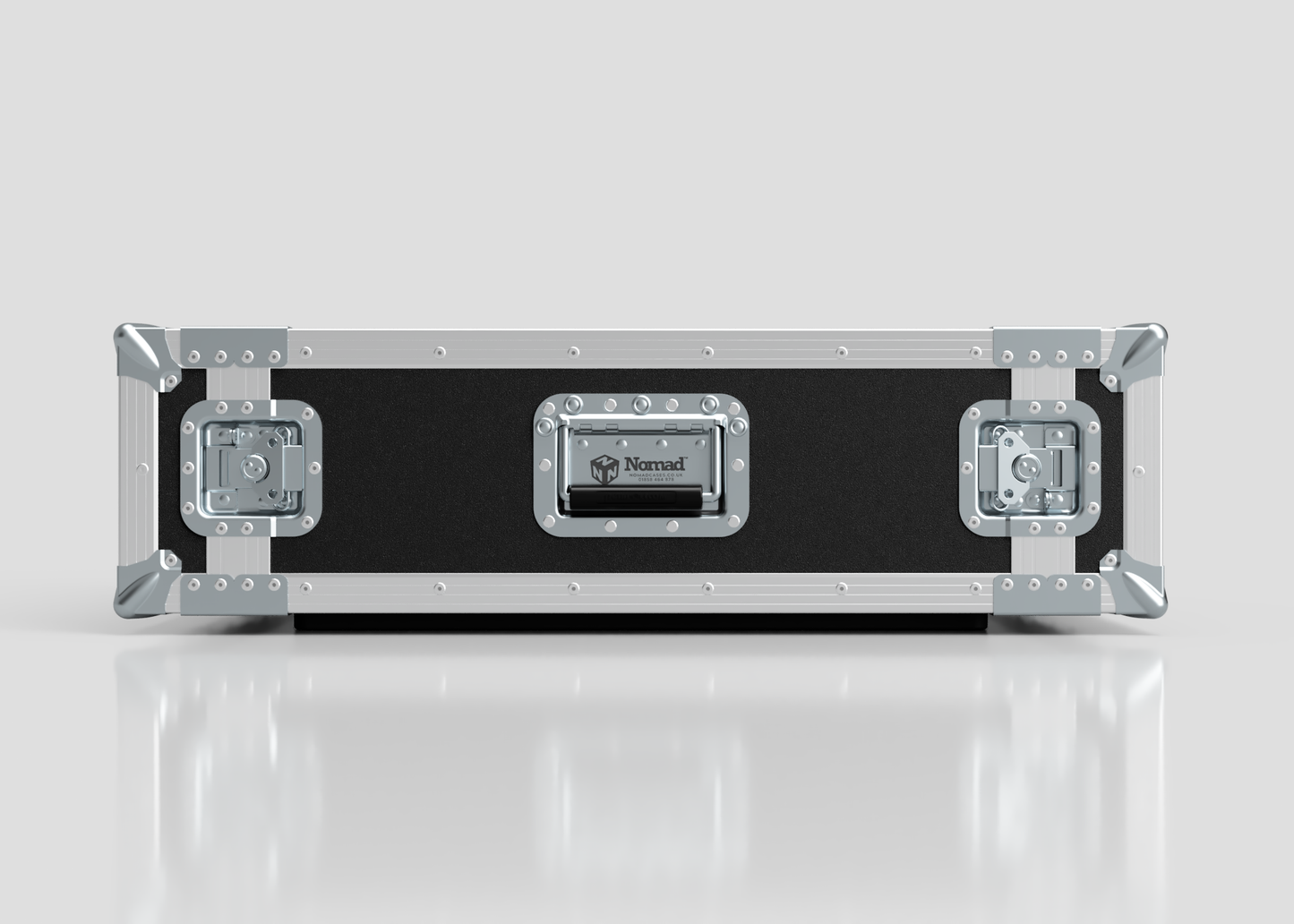 2U Suspended Shock Mounted Rack Case