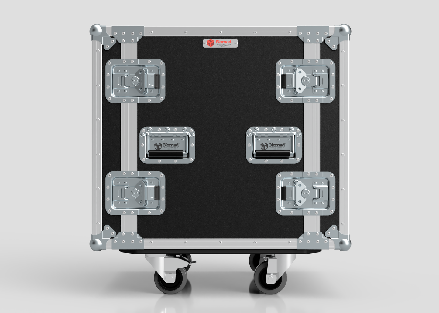 15U Foam Shock Mounted 19" Rack Case
