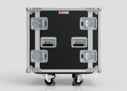 15U Foam Shock Mounted 19" Rack Case