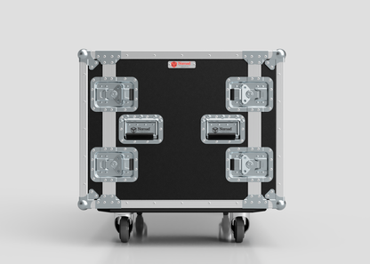 14U Double Bay Rack Case