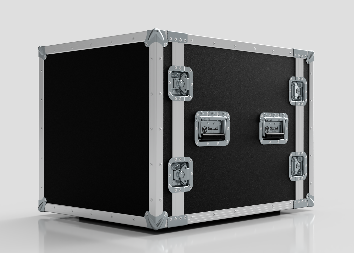 10U Suspended Shock Mounted Rack Case