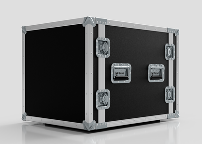 10U Suspended Shock Mounted Rack Case