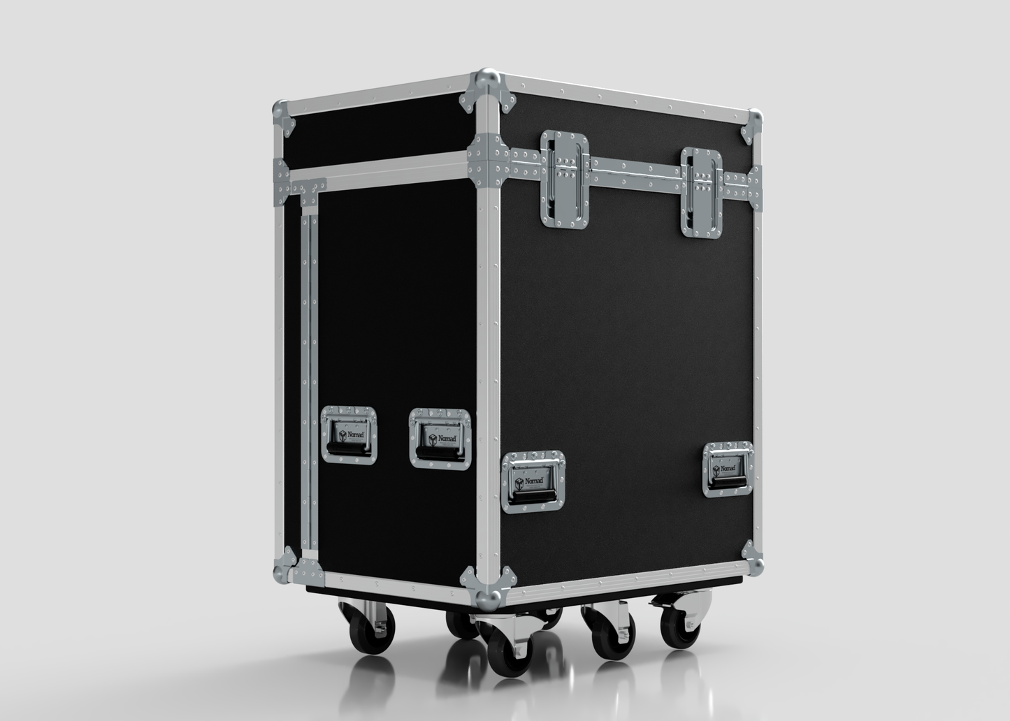Backline Workbox Case With 5 drawers Plus 2U Rack Drawer