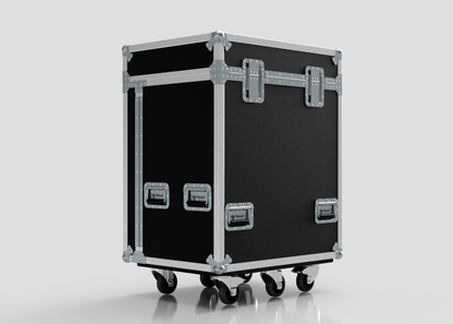 Backline Workbox Case With 5 drawers Plus 2U Rack Drawer