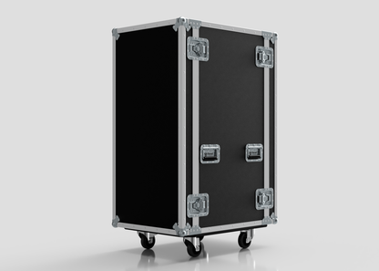 21U Suspended Shock Mounted Rack Case