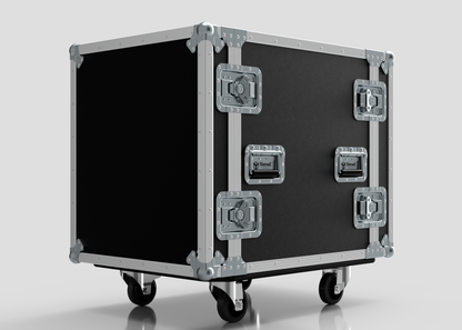 17U Suspended Shock Mounted Rack Case