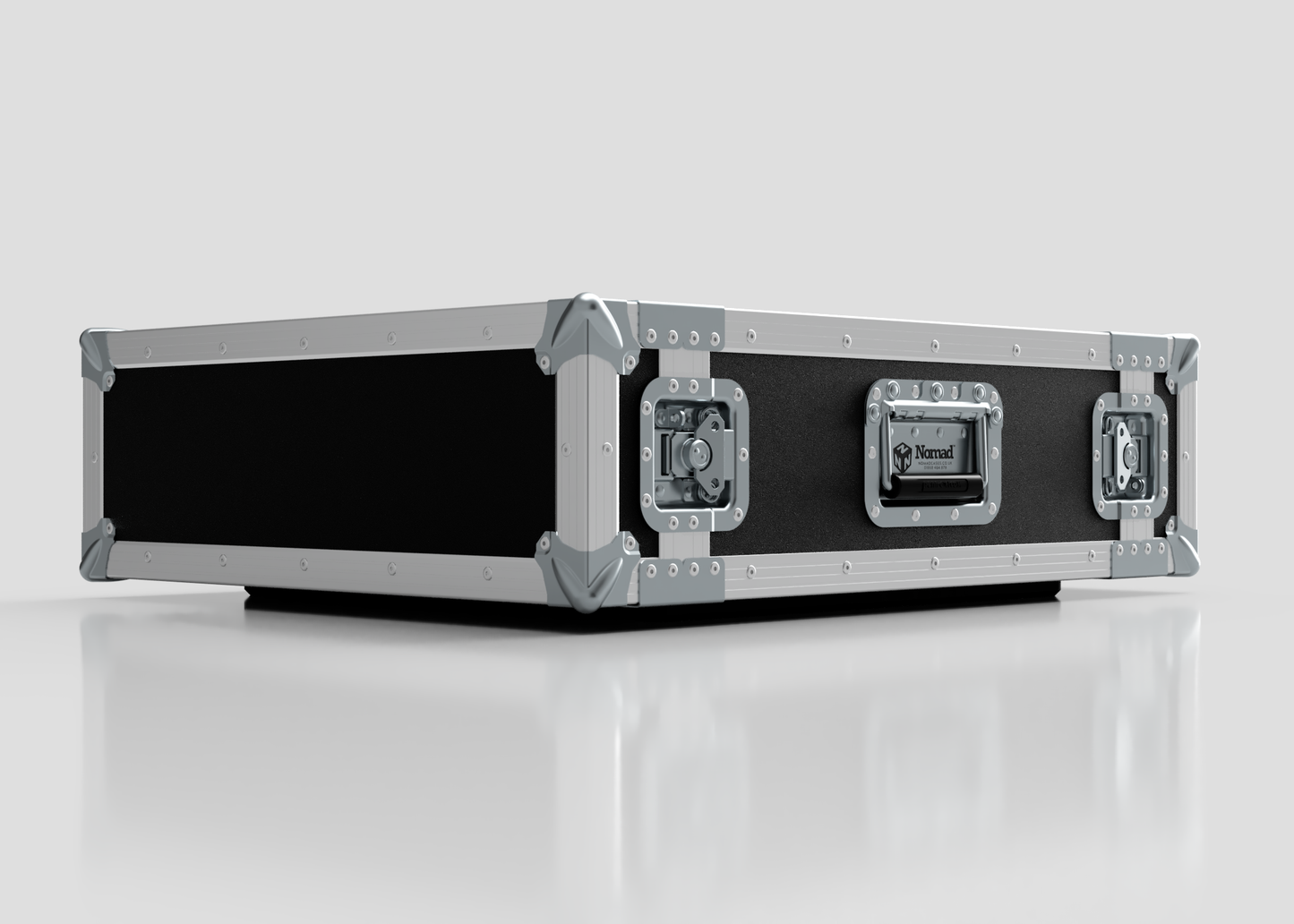 3U Foam Shock Mounted 19" Rack Case