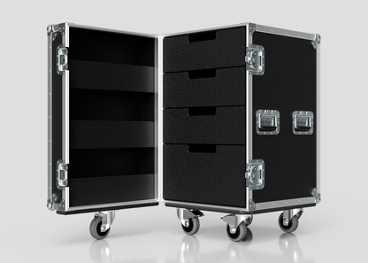 4 Drawer Tool Box Case with Lid Pockets - Nomad