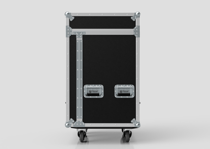 Backline Workbox Case With 4 drawers Plus 2U Rack Drawer