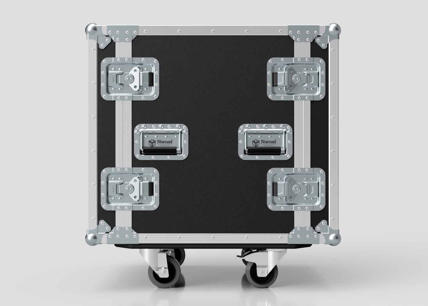 15U Foam Shock Mounted 19" Rack Case