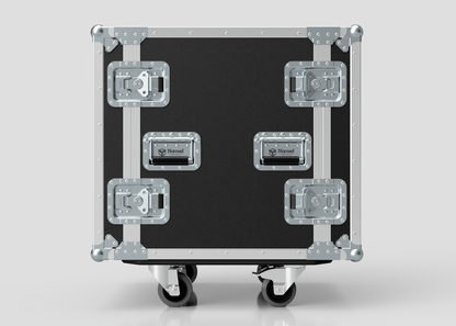 15U Foam Shock Mounted 19" Rack Case