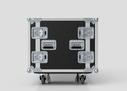 14U Double Bay Rack Case