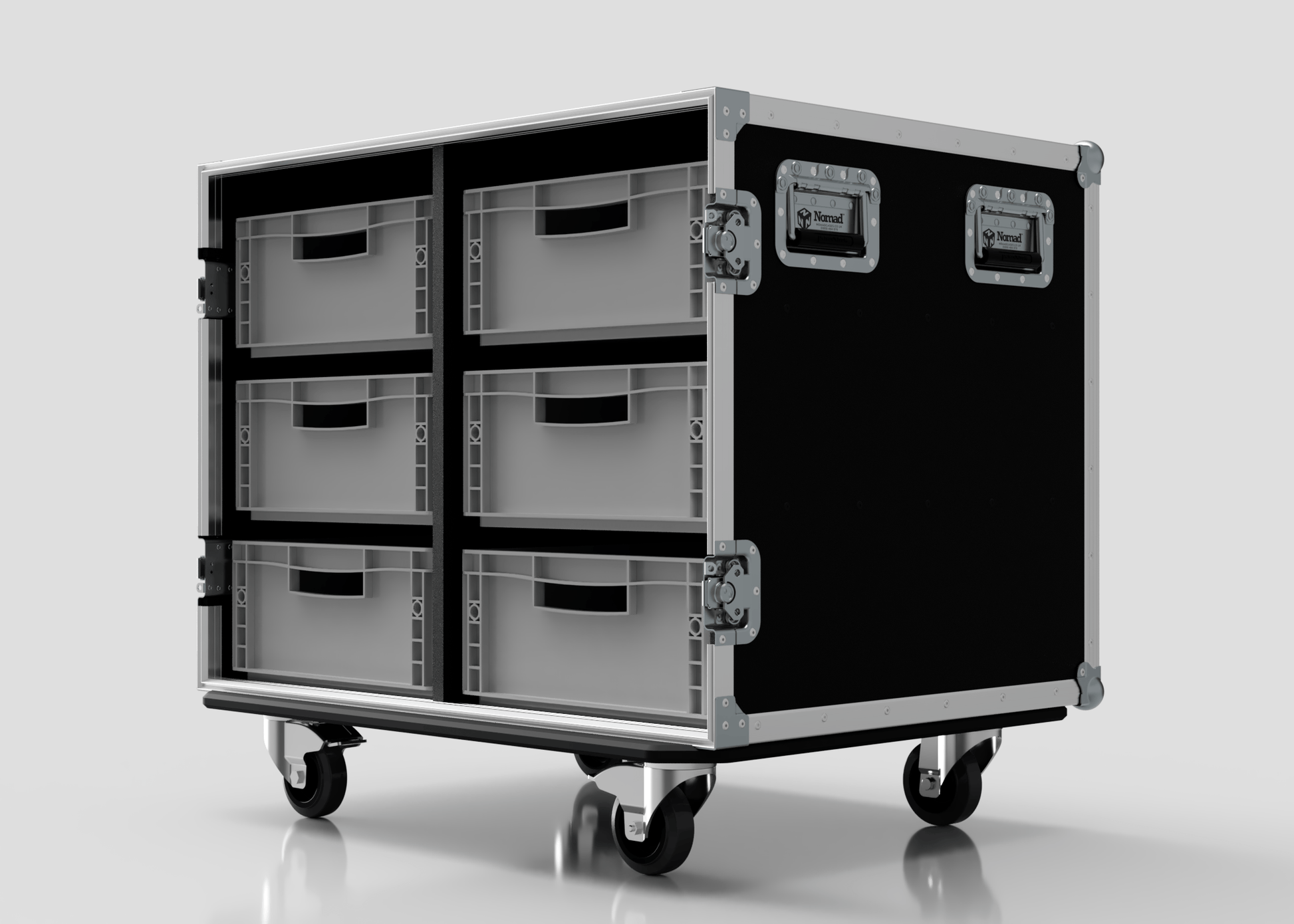 6 Way Euro Crate Case - Nomad