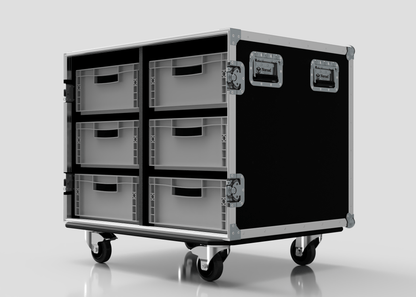 6 Way Euro Crate Case - Nomad