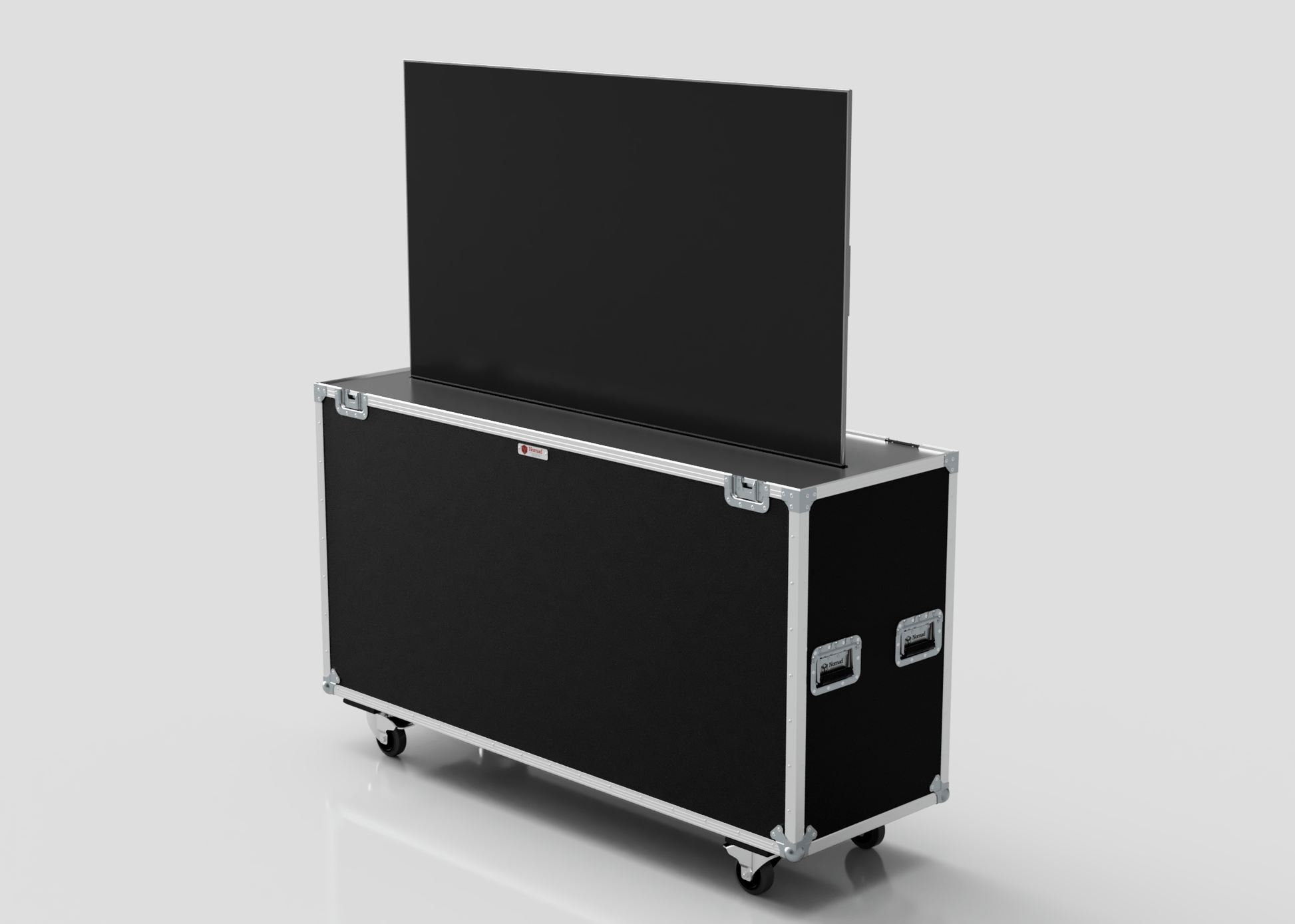 65" Motorised Single Screen Case - Nomad