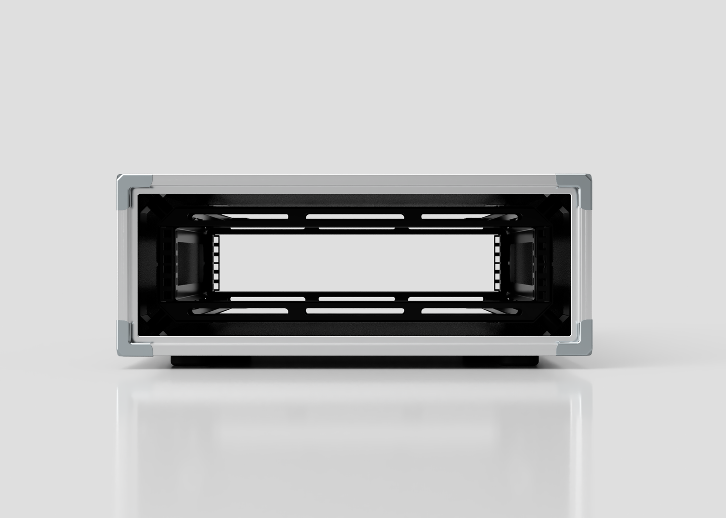 3U Shock Mount Slam Rack Case