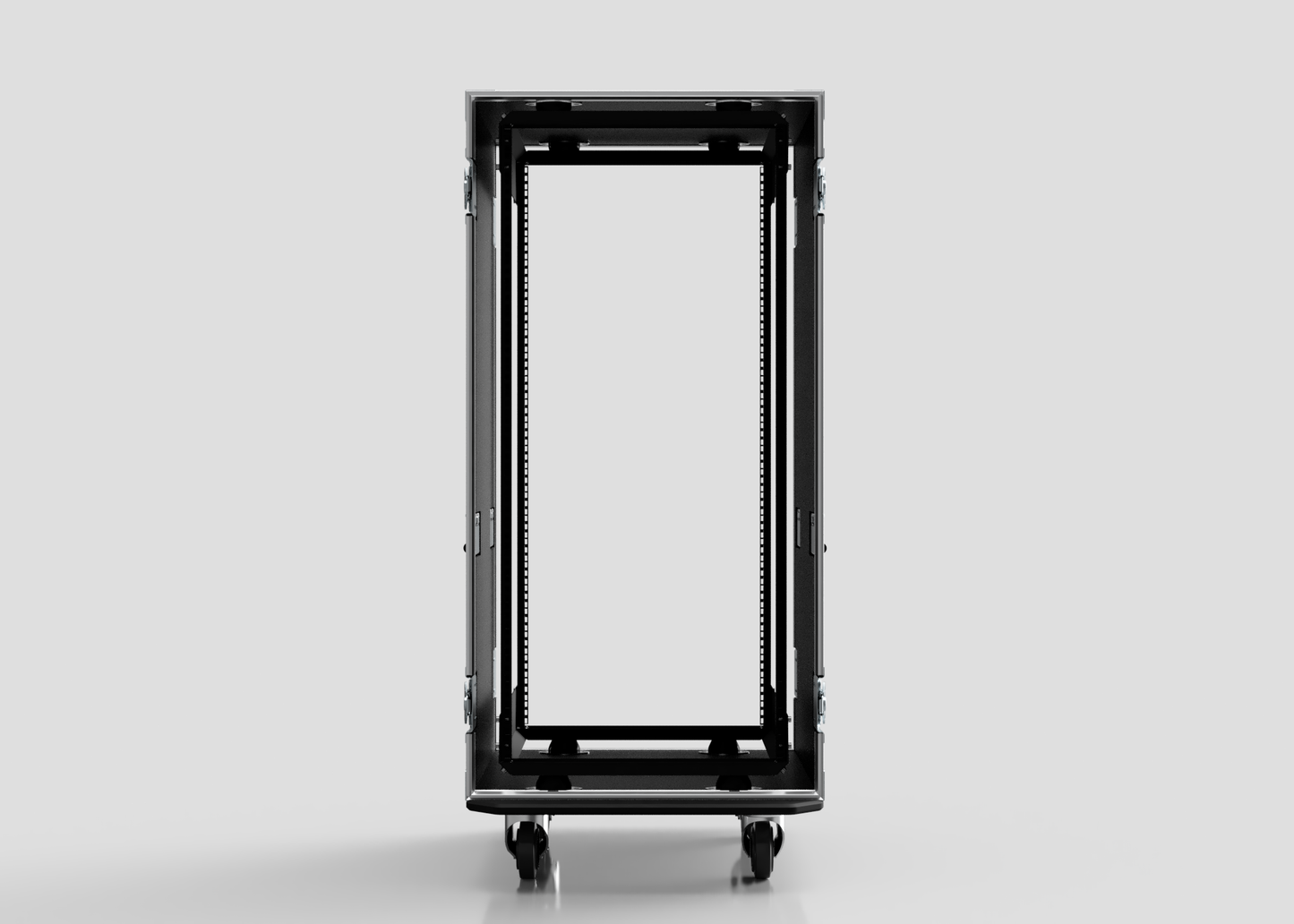 22U Suspended Shock Mounted Rack Case
