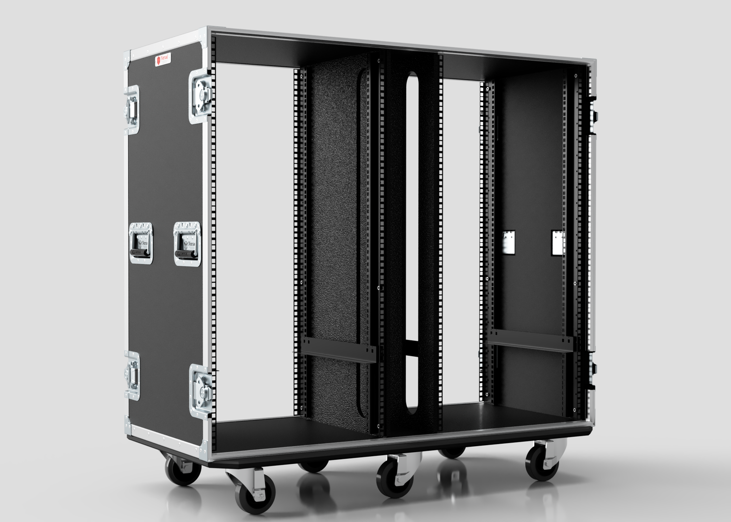 19U Double Bay Rack Case