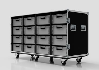 16 Way Euro Crate Case