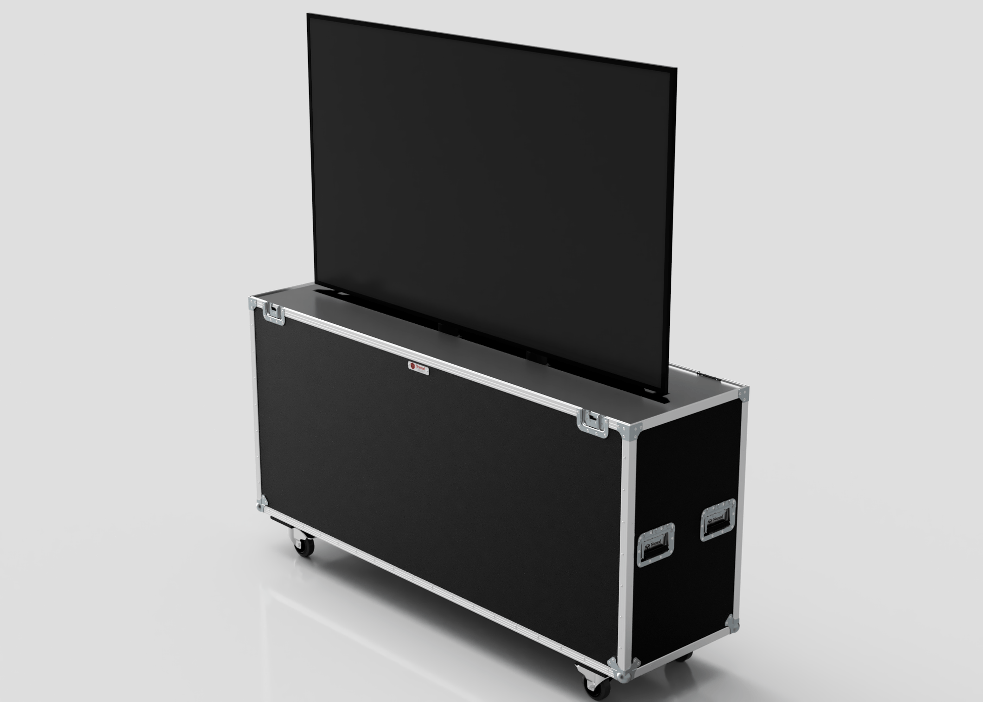 75" Motorised Single Screen Case - Nomad