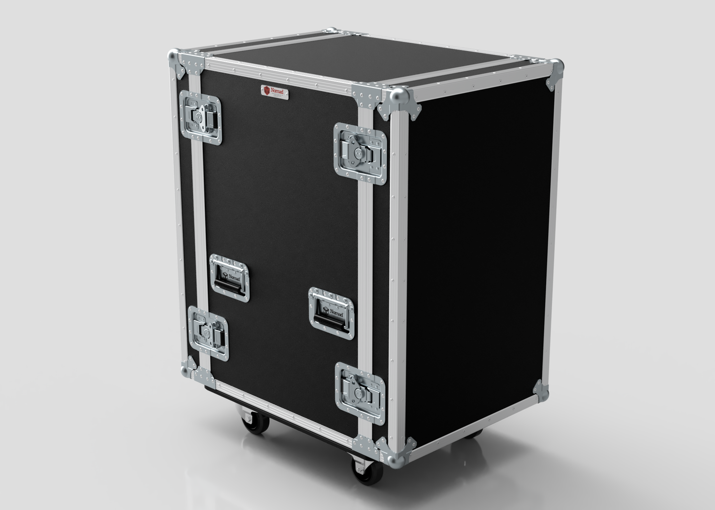 18U Suspended Shock Mounted Rack Case